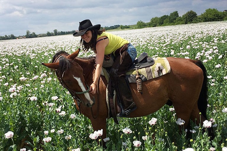 Andrea Karasová a láska ke koním