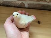 Ptacek dekorace jaro kuratko Píp keramika keramikaandee